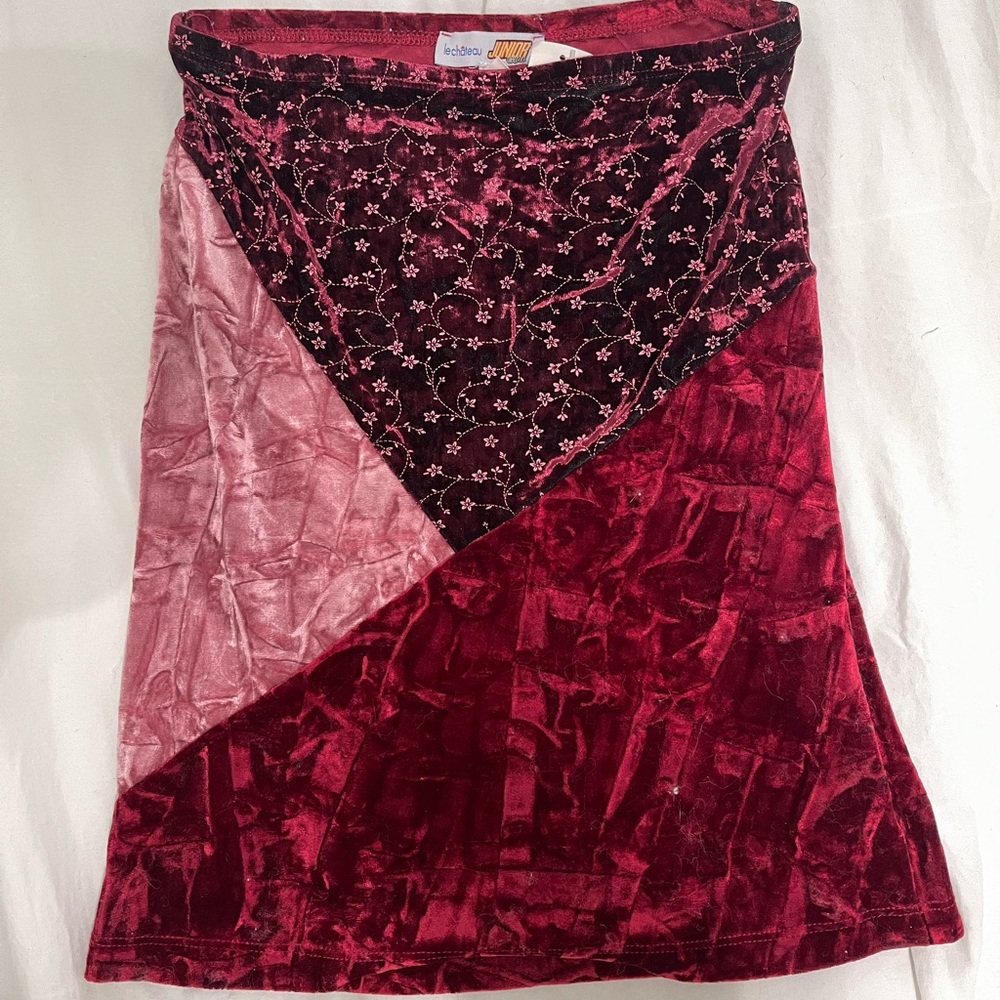 Vintage Le Chateau Textured Skirt| Olivia Rodrigo